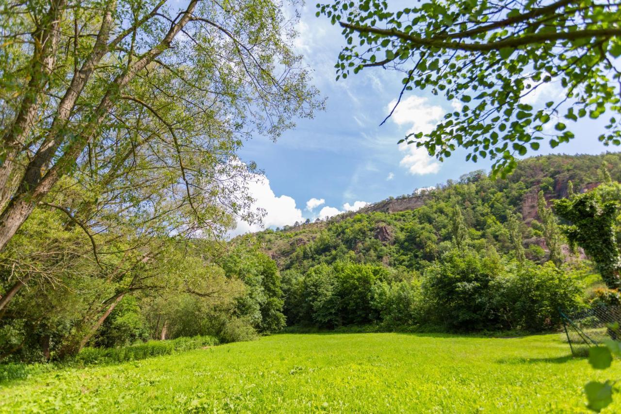 Saalfeld Saale Hotel & Ferienwohnungen Bohlenblick מראה חיצוני תמונה